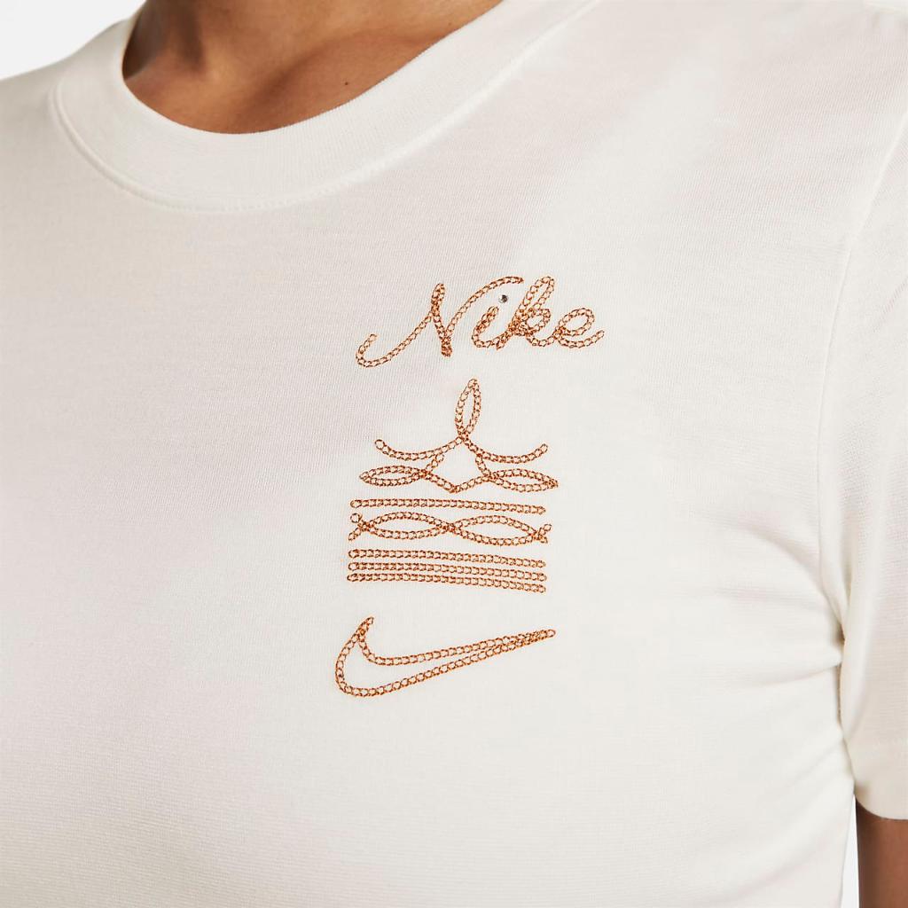 Nike Sportswear Essential Women&#039;s Slim Crop T-Shirt FJ1817-133