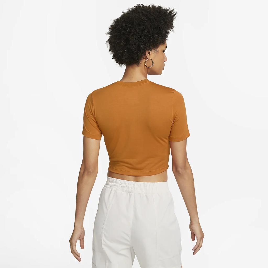 Nike Sportswear Essential Women&#039;s Slim Crop T-Shirt FJ1817-815