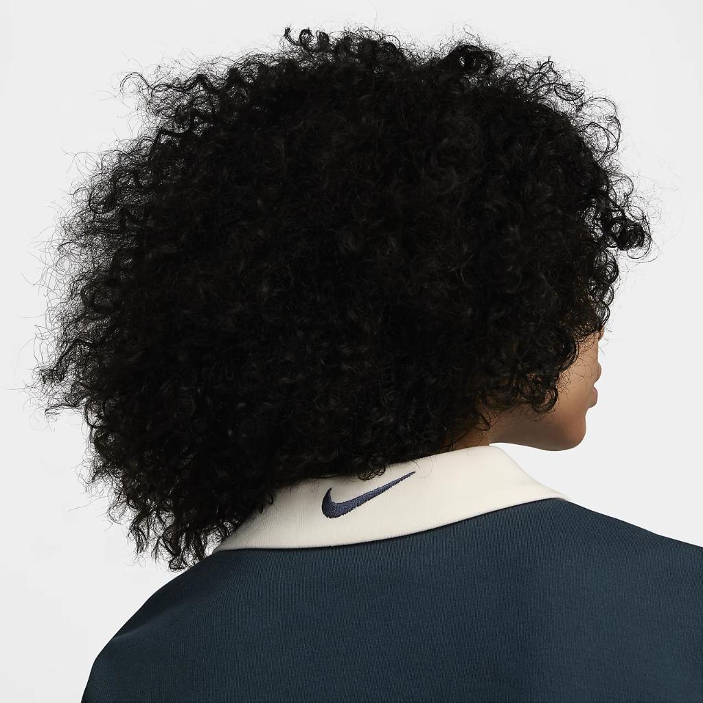 Nike Sportswear Essential Women&#039;s Short-Sleeve Polo Top FJ1822-454