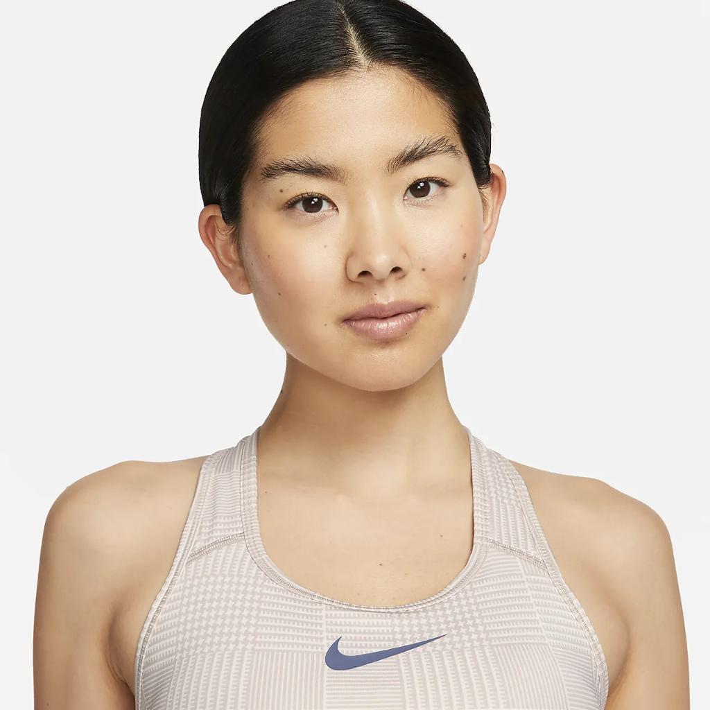 Nike Swoosh Women&#039;s Medium-Support Padded Printed Sports Bra FJ1823-207
