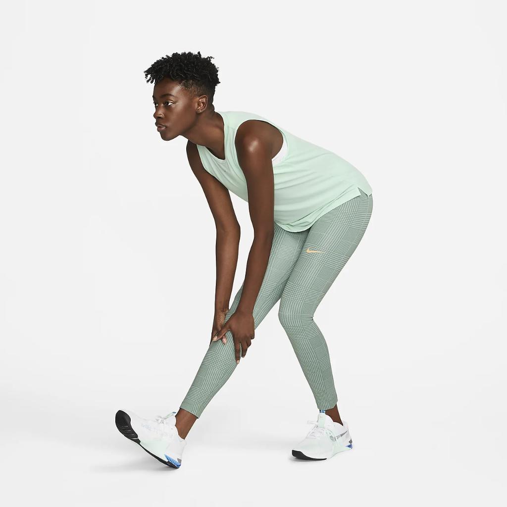 Nike One Heritage Women&#039;s Mid-Rise 7/8 Printed Leggings FJ1826-013
