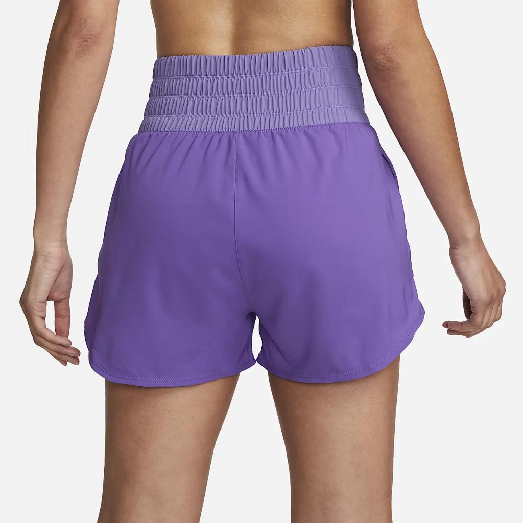 Nike Dri-FIT One Women&#039;s Ultra High-Waisted 3&quot; Brief-Lined Shorts FJ1832-542