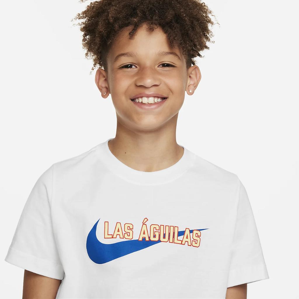 Club América Big Kids&#039; Nike Soccer T-Shirt FJ1871-100