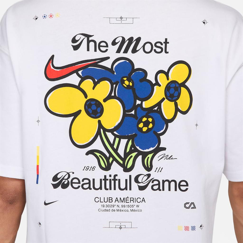 Club América Men&#039;s Nike Soccer Max90 T-Shirt FJ1979-100