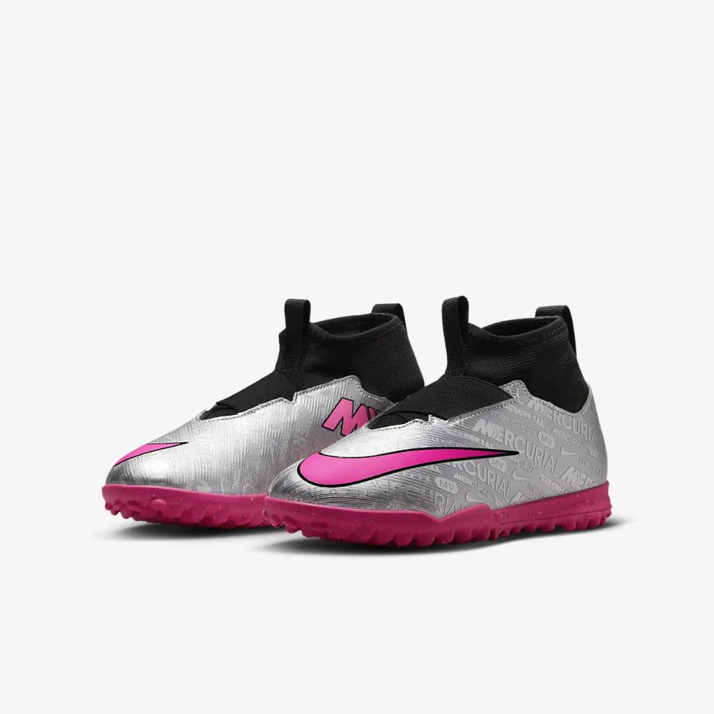 Nike Jr. Zoom Mercurial Superfly 9 Academy XXV TF Big Kids&#039; Turf Soccer Shoes FJ2033-060