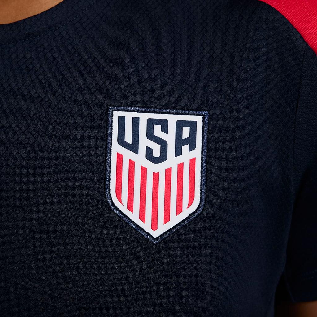 USMNT Strike Women&#039;s Nike Dri-FIT Soccer Short-Sleeve Knit Top FJ2415-452