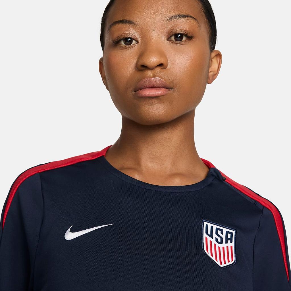 USA Strike Women&#039;s Nike Dri-FIT Soccer Crew-Neck Top FJ2432-452