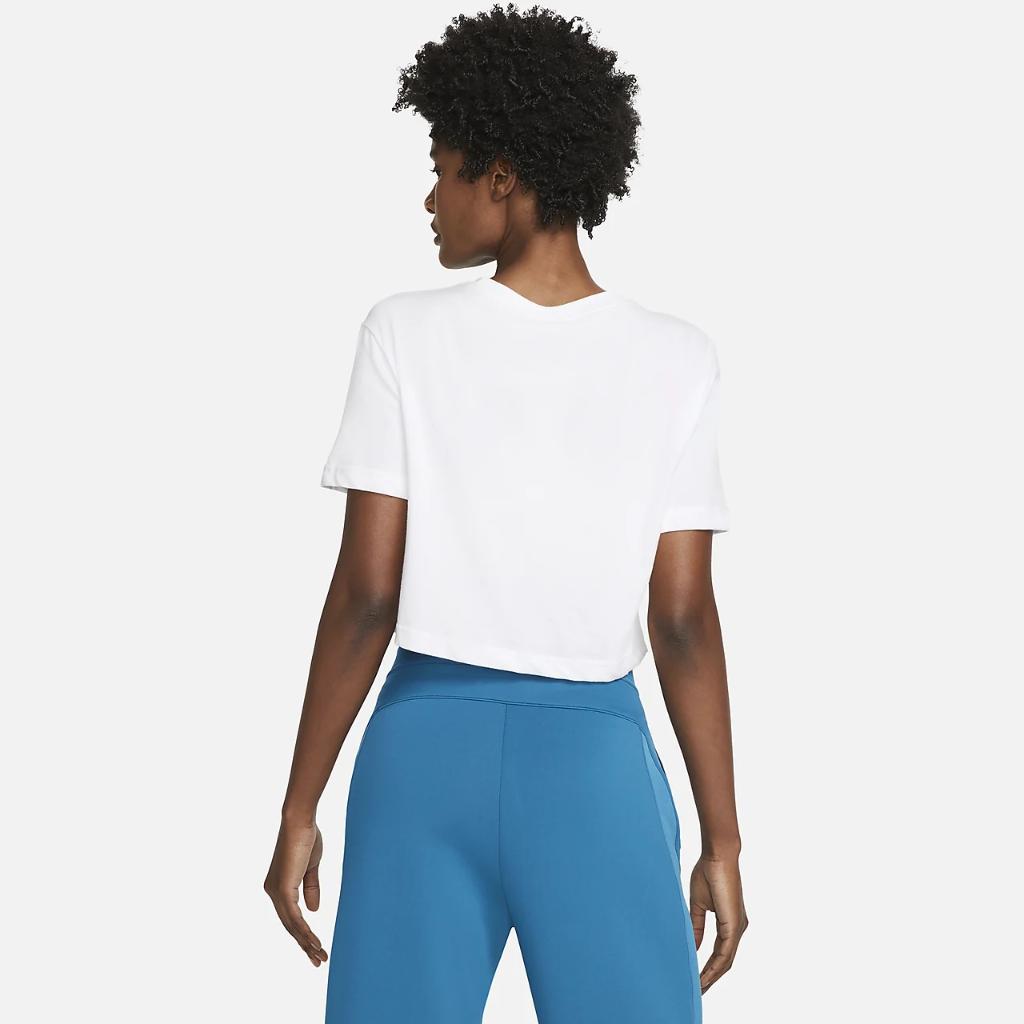 Nike Dri-FIT Slam Women&#039;s Cropped T-Shirt FJ2711-100
