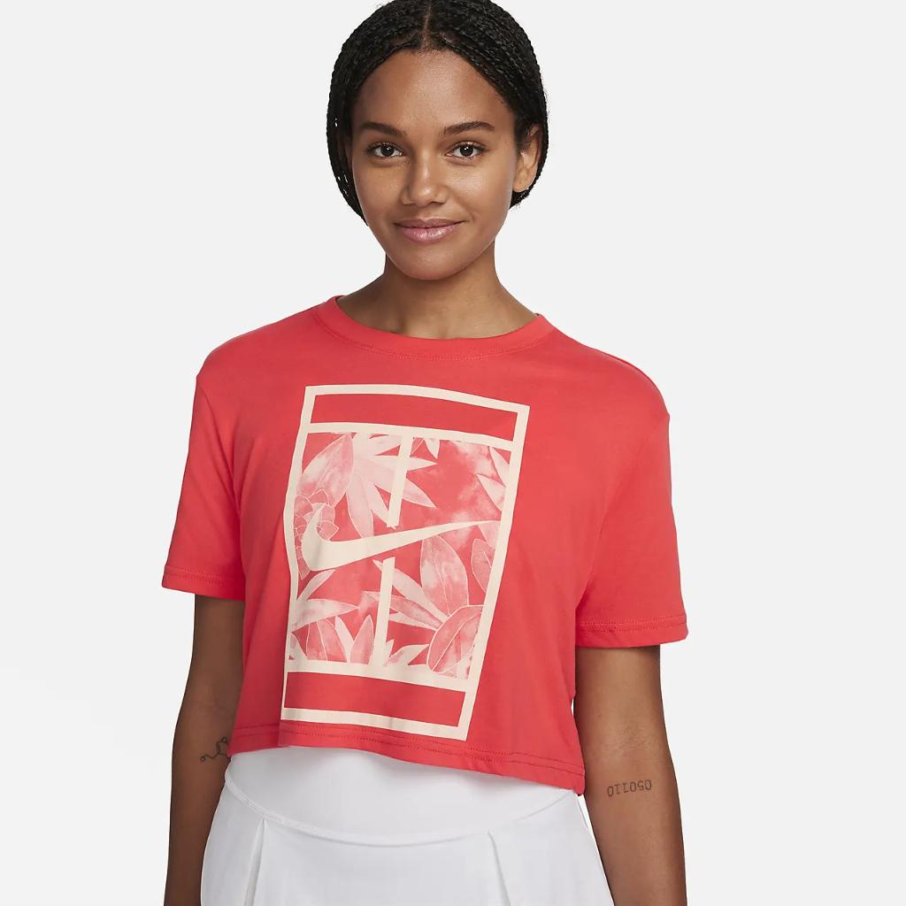 Nike Dri-FIT Slam Women&#039;s Cropped T-Shirt FJ2711-850