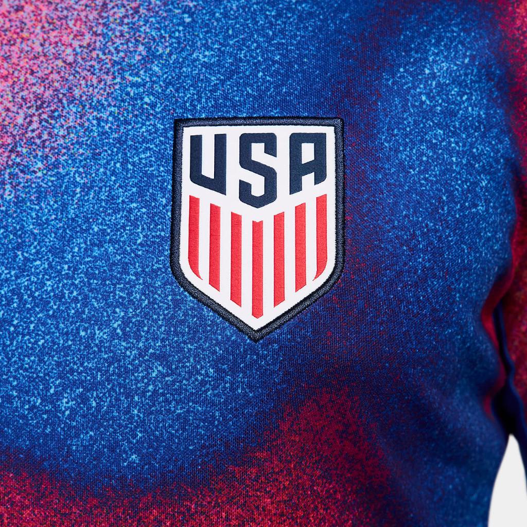 USA Academy Pro Men&#039;s Nike Dri-FIT Soccer Pre-Match Short-Sleeve Top FJ2734-100