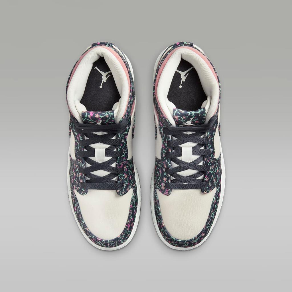 Air Jordan 1 Mid SE Big Kids&#039; Shoes FJ3451-001