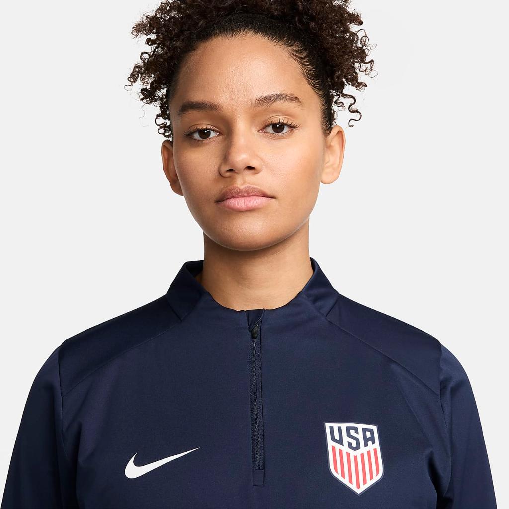 USMNT Strike Women&#039;s Nike Storm-FIT Soccer Drill Top FJ3804-452