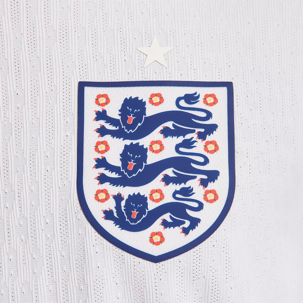 England (Men&#039;s Team) 2024/25 Match Home Men&#039;s Nike Dri-FIT ADV Soccer Authentic Jersey FJ4271-100