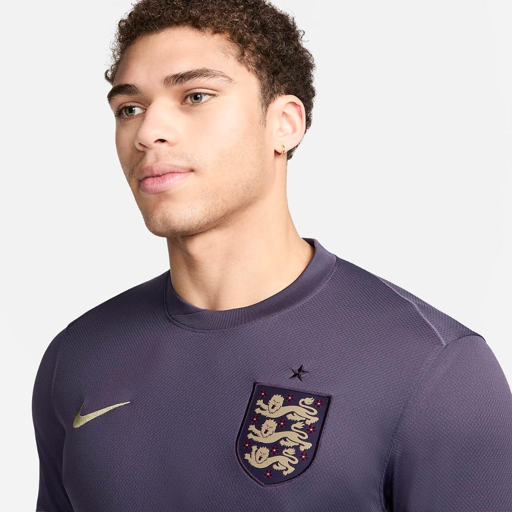 England (Men&#039;s Team) 2024/25 Stadium Away Men&#039;s Nike Dri-FIT Soccer Replica Jersey FJ4272-573