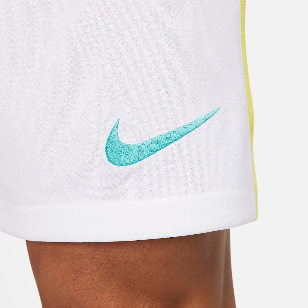 Brazil 2024 Stadium Away Men&#039;s Nike Dri-FIT Soccer Replica Shorts FJ4307-100