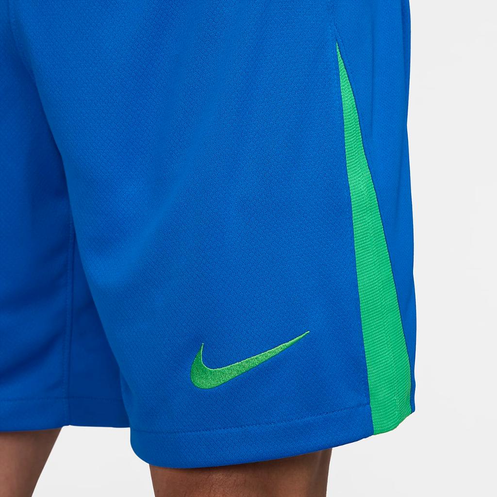 Brazil 2024 Stadium Home Men&#039;s Nike Dri-FIT Soccer Replica Shorts FJ4308-458