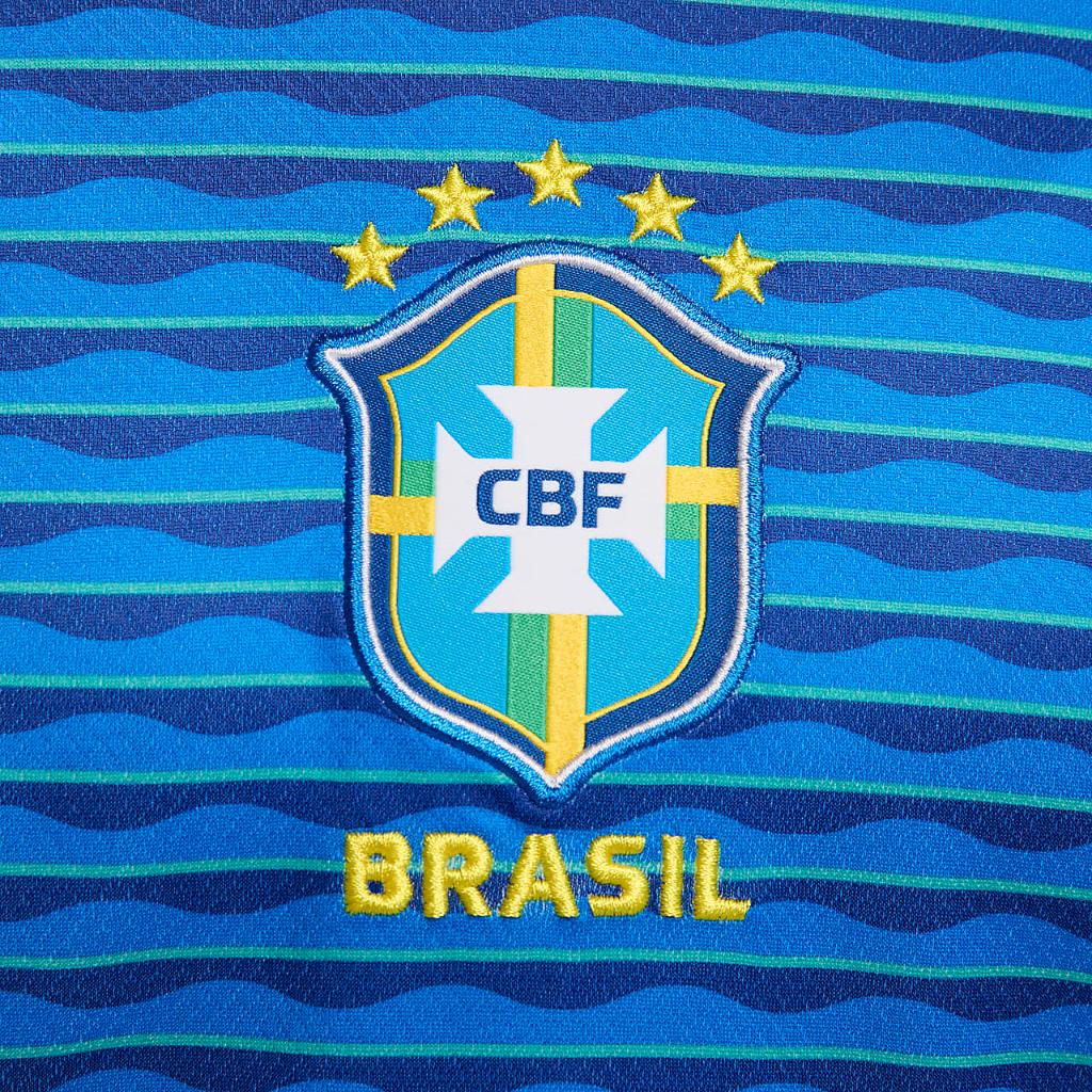 Brazil 2024 Stadium Away Women&#039;s Nike Dri-FIT Soccer Replica Jersey FJ4333-458