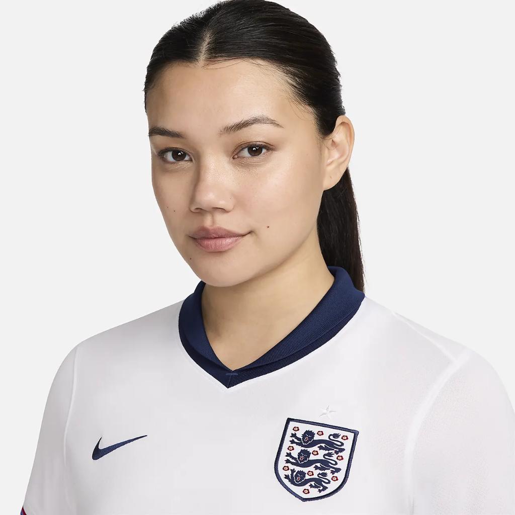 England (Men&#039;s Team) 2024/25 Stadium Home Women&#039;s Nike Dri-FIT Soccer Replica Jersey FJ4335-100