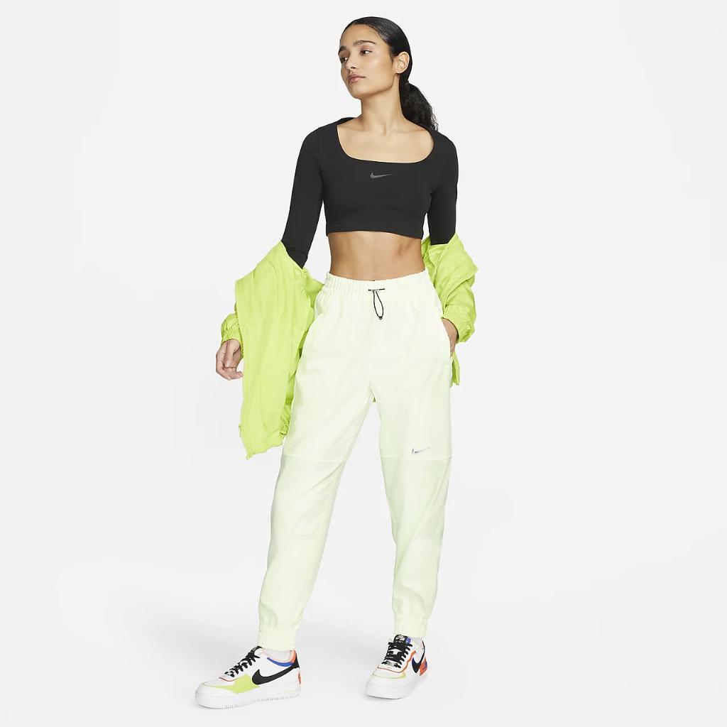 Nike Sportswear Women&#039;s Long-Sleeve Crop Top FJ5228-010