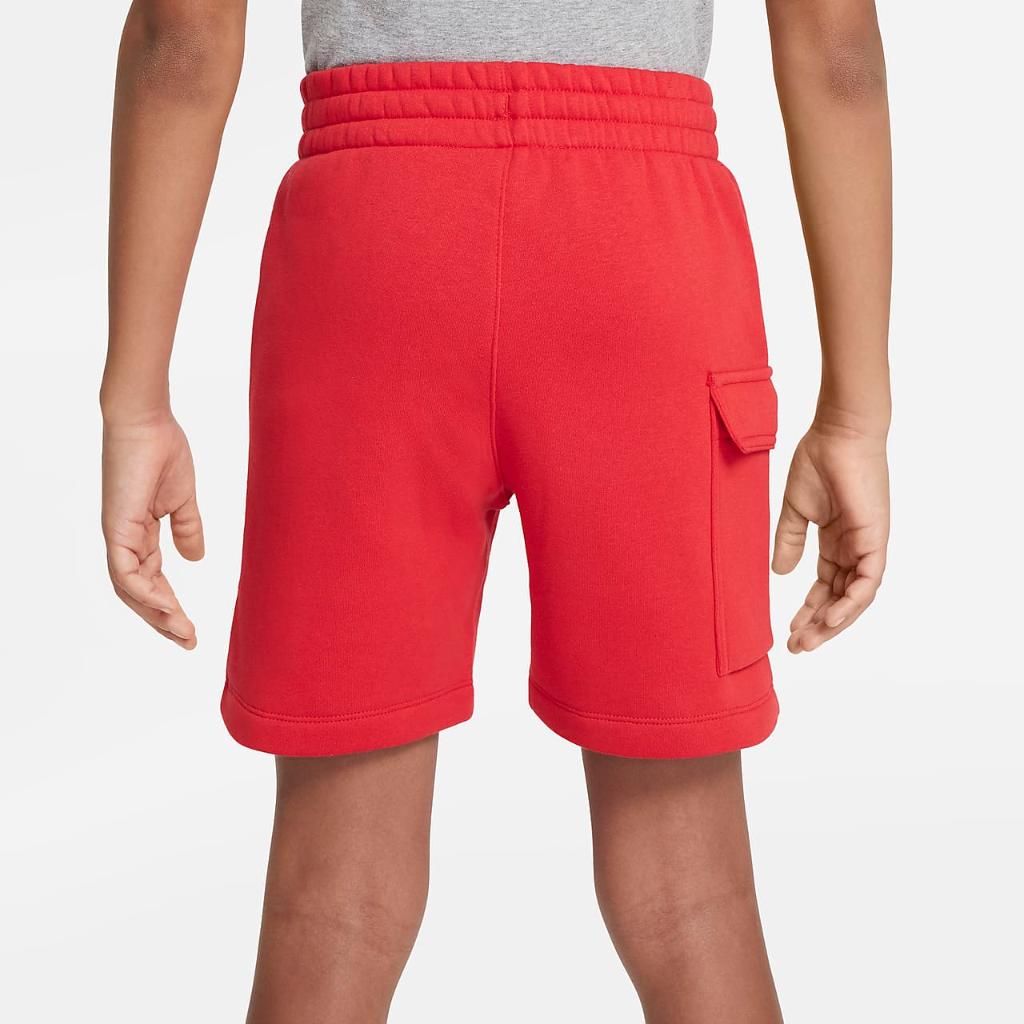 Nike Sportswear Big Kids&#039; (Boy&#039;s) Fleece Cargo Shorts FJ5530-657