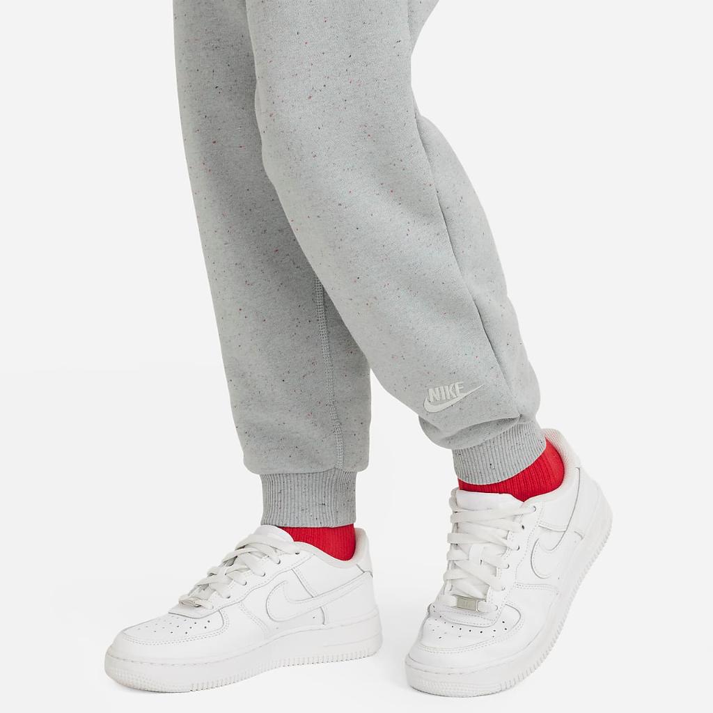 Nike Sportswear Icon Fleece EasyOn Big Kids&#039; Loose Joggers FJ6028-041