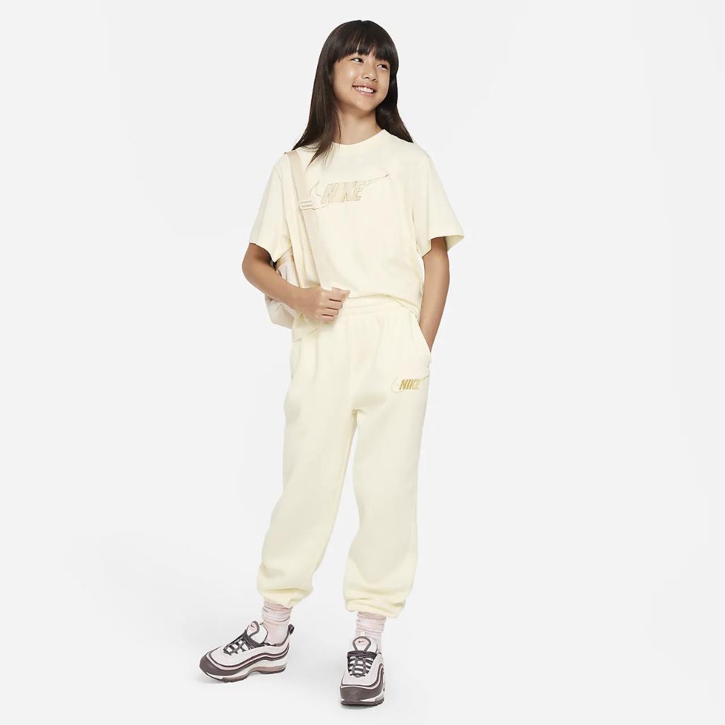 Nike Sportswear Club Fleece Big Kids&#039; (Girls&#039;) Loose Pants FJ6163-113