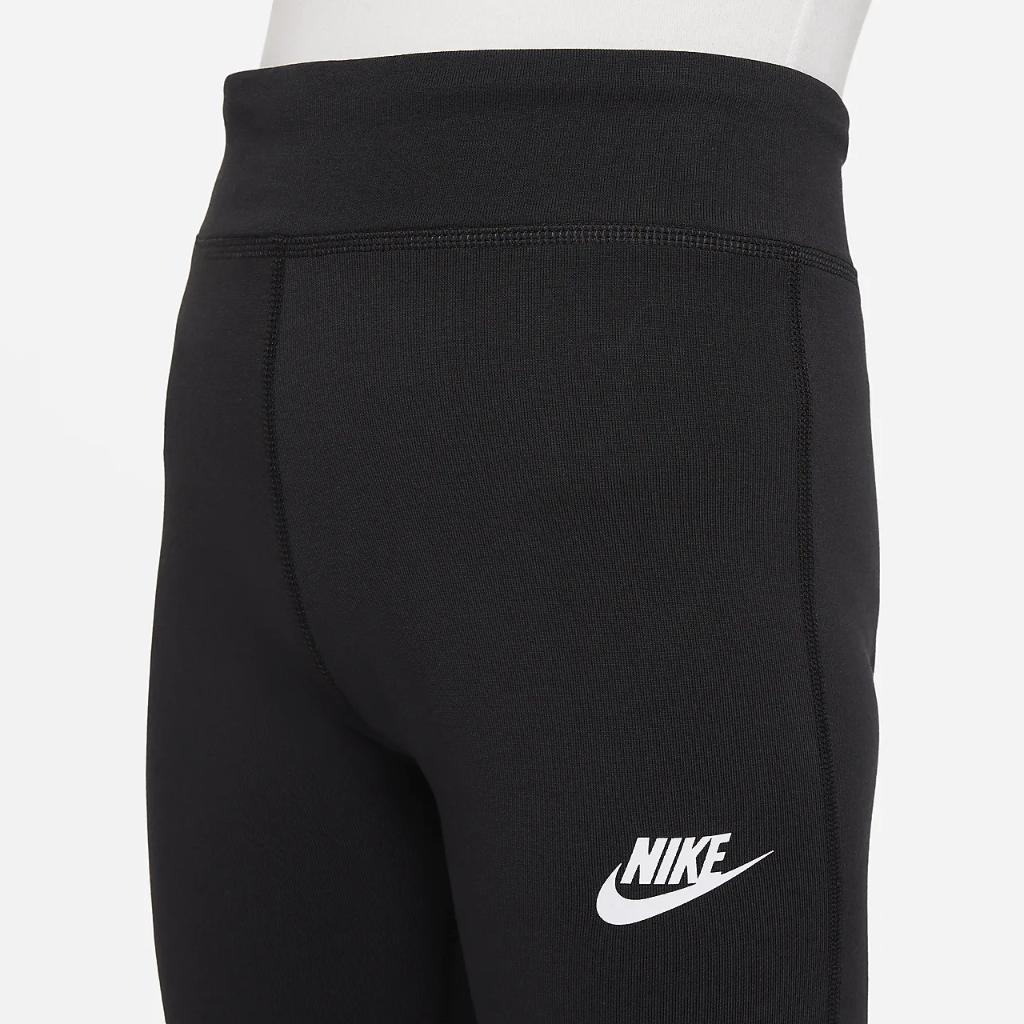 Nike Sportswear Favorites Big Kids&#039; (Girls&#039;) Flared Leggings FJ6169-010