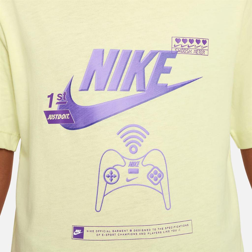 Nike Sportswear Big Kids&#039; T-Shirt FJ6334-331