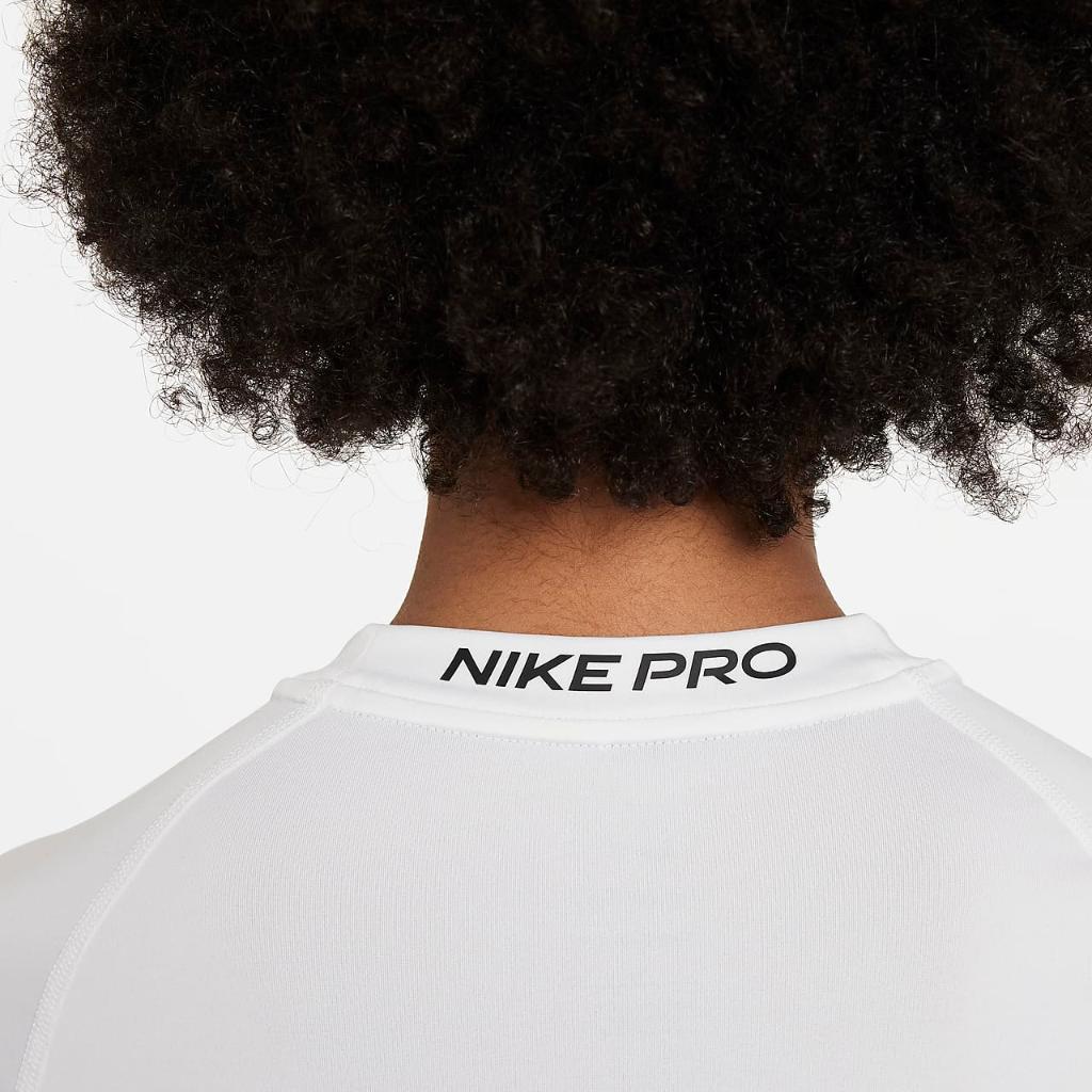 Nike Pro Big Kids&#039; (Boys&#039;) Dri-FIT Long-Sleeve Top FJ6822-100