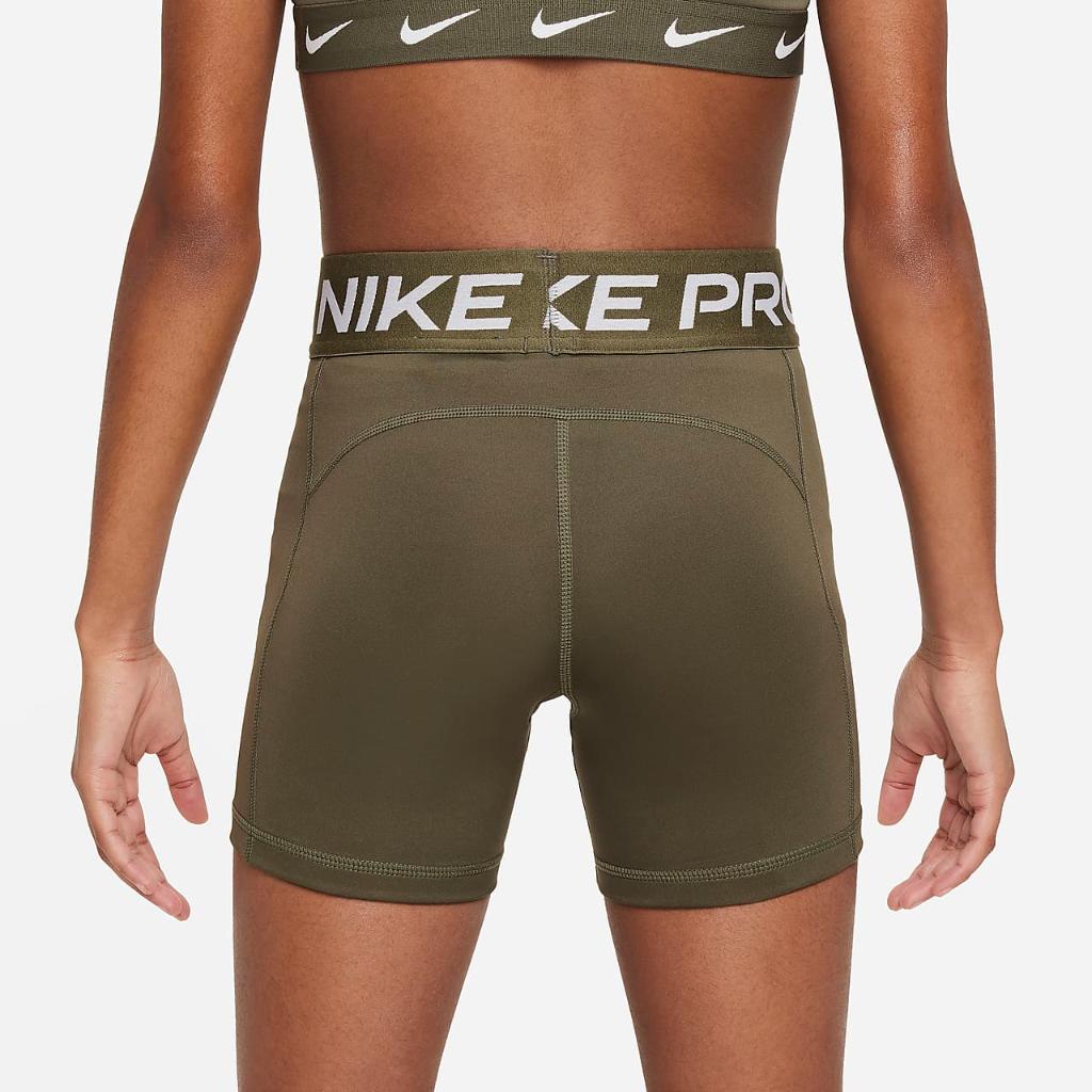 Nike Pro Leak Protection: Period Girls&#039; Dri-FIT Shorts FJ6861-222