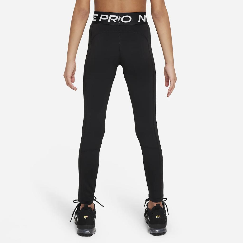 Nike Pro Leak Protection: Period Girls&#039; Dri-FIT Leggings FJ6863-010