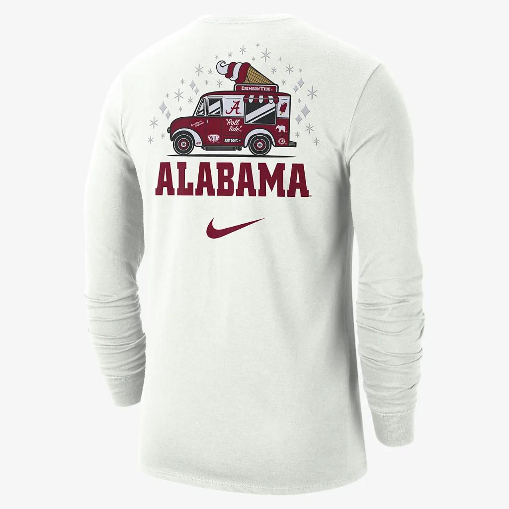 Alabama Men&#039;s Nike College Long-Sleeve T-Shirt FJ7074-121