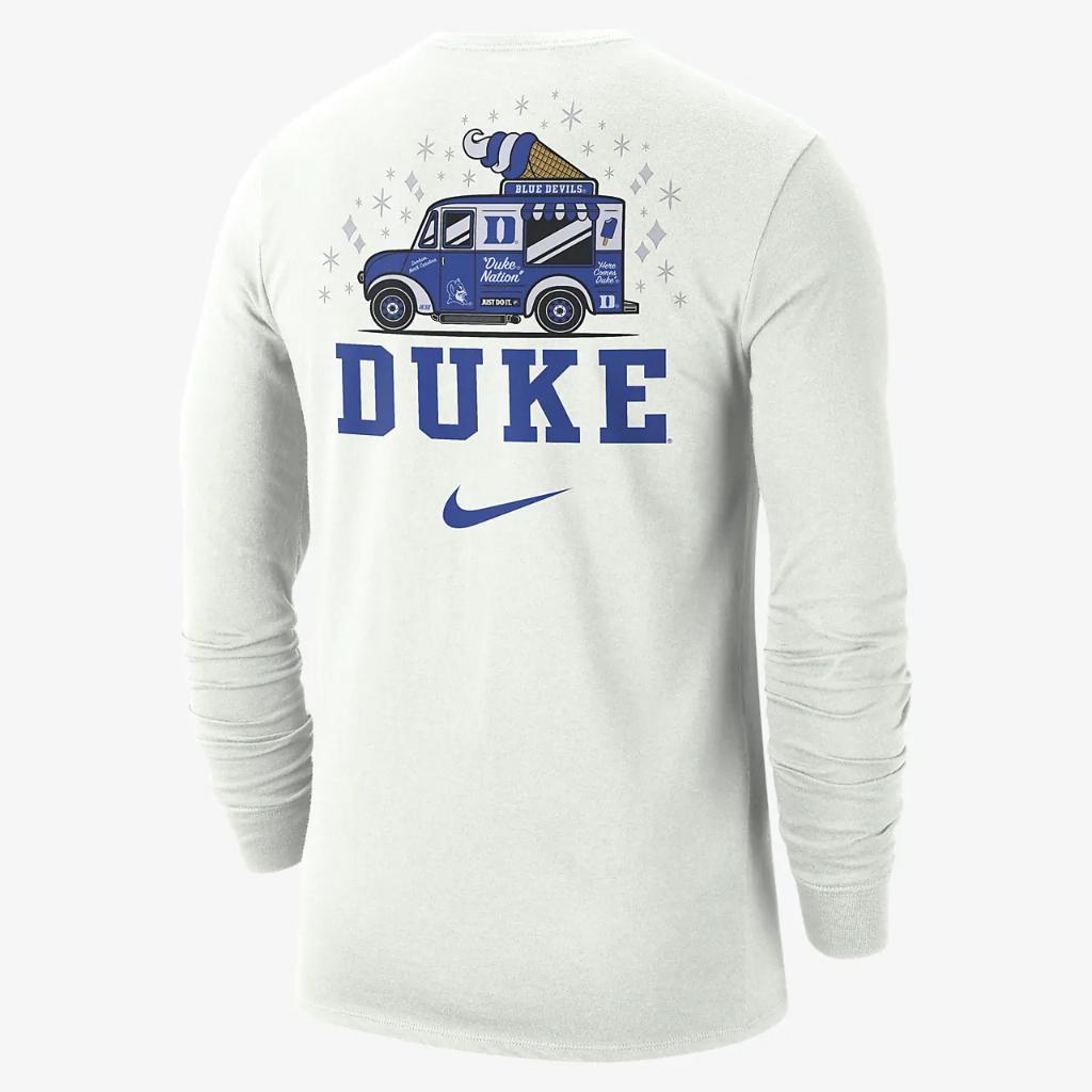 Duke Men&#039;s Nike College Long-Sleeve T-Shirt FJ7076-121