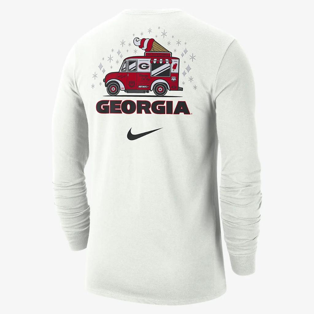 Georgia Men&#039;s Nike College Long-Sleeve T-Shirt FJ7079-121