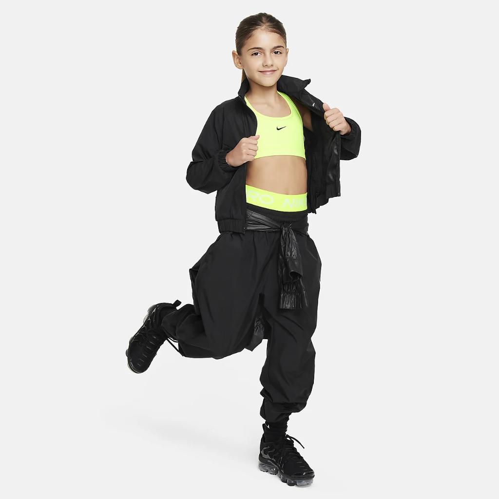 Nike Swoosh Big Kids&#039; (Girls&#039;) Sports Bra FJ7161-702