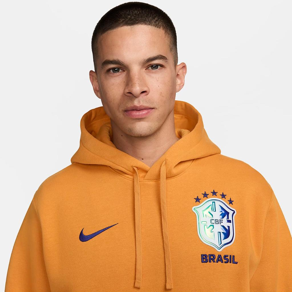 Brazil Club Men&#039;s Nike Soccer Pullover Hoodie FJ7245-738