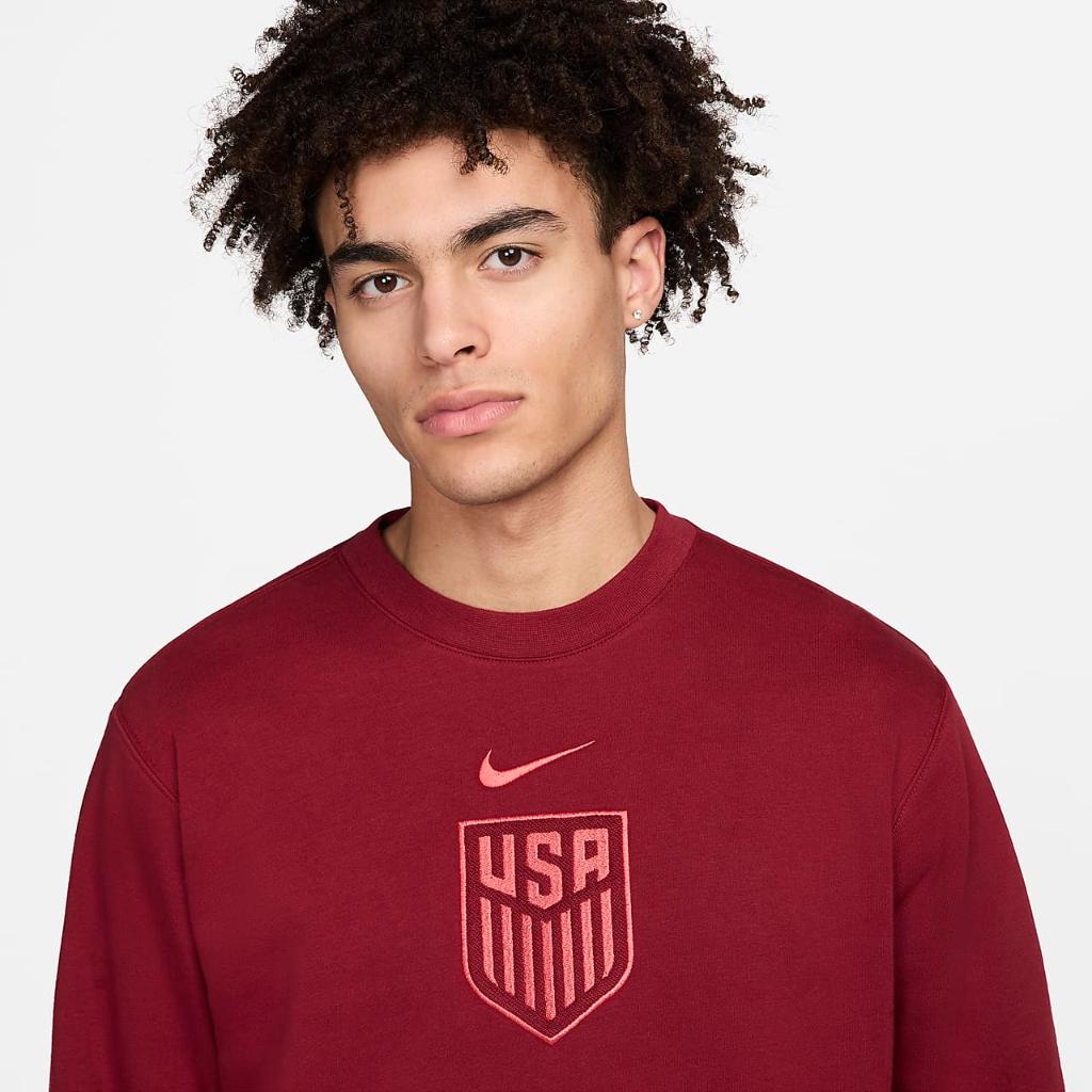 USMNT Club Men&#039;s Nike Soccer Crew-Neck Sweatshirt FJ7259-677
