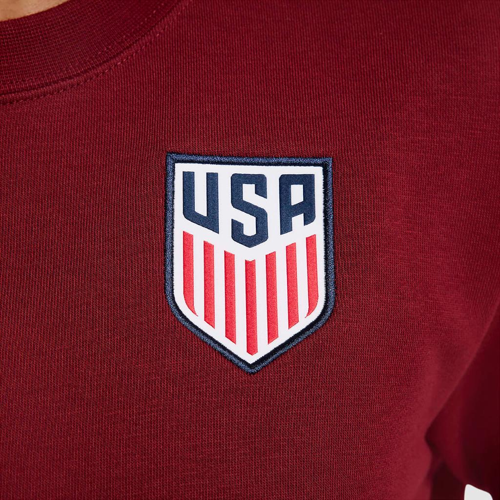 USMNT Club Fleece Women&#039;s Nike Soccer Crew-Neck Sweatshirt FJ7793-677