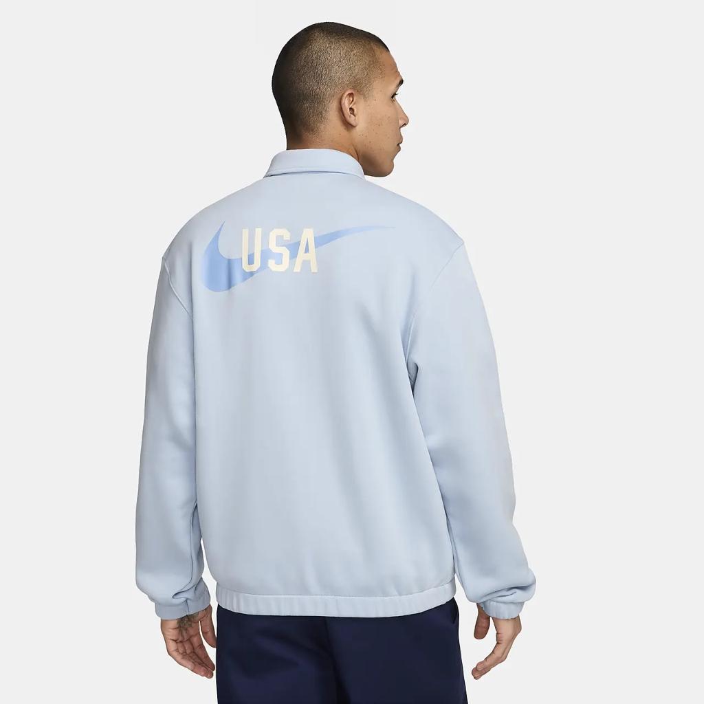 USMNT Club Men&#039;s Nike Soccer Harrington Jacket FJ7987-440
