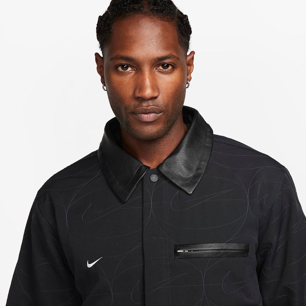 Nike Men&#039;s Woven Basketball Jacket FJ9622-010