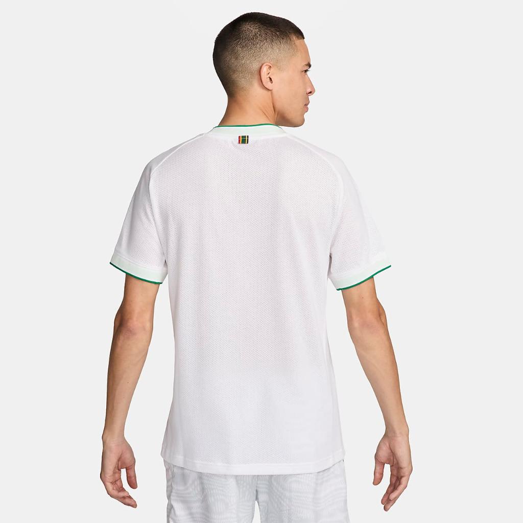 NikeCourt Heritage Men&#039;s Short-Sleeve Tennis Top FN0318-100