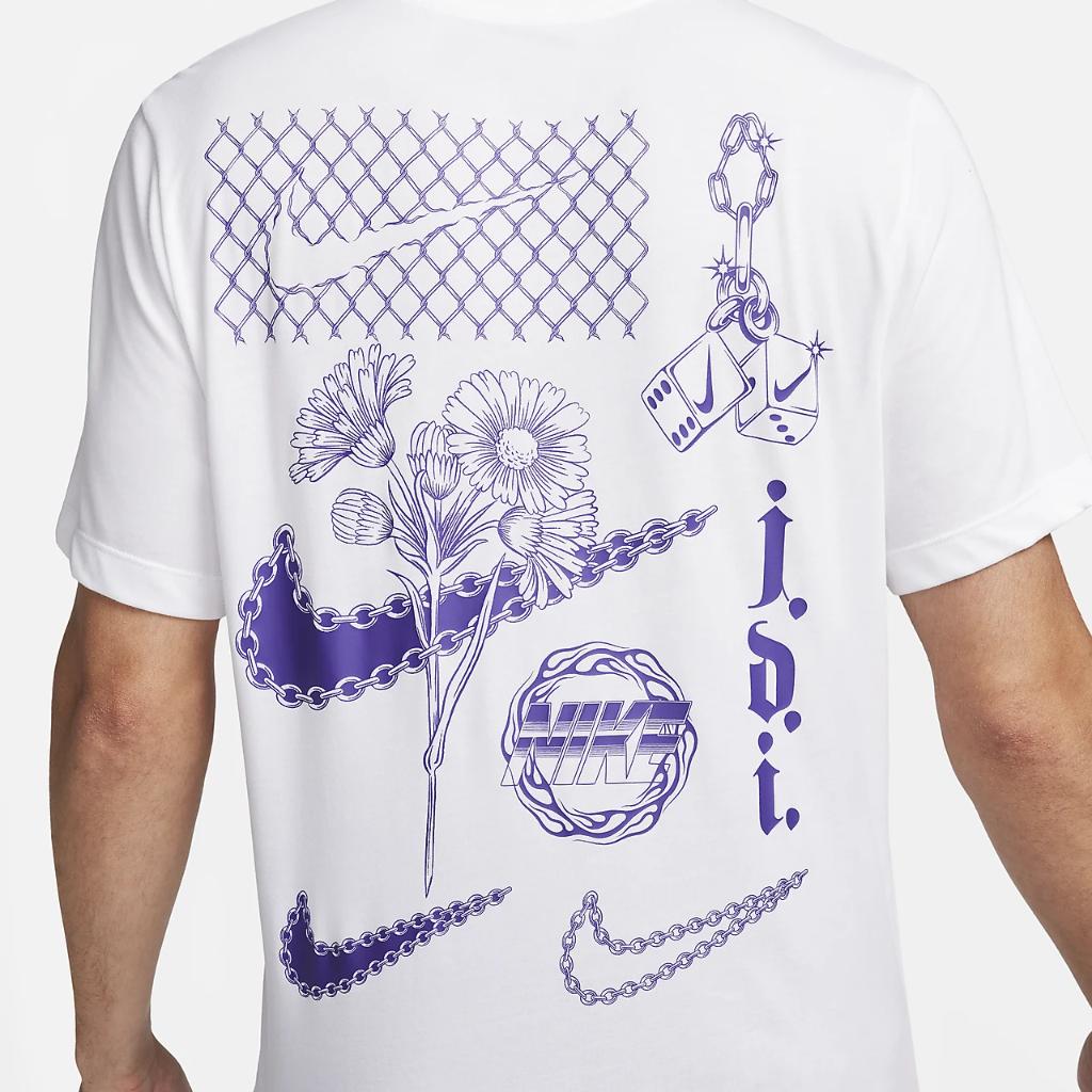 Nike Dri-FIT Men&#039;s Fitness T-Shirt FN0855-100