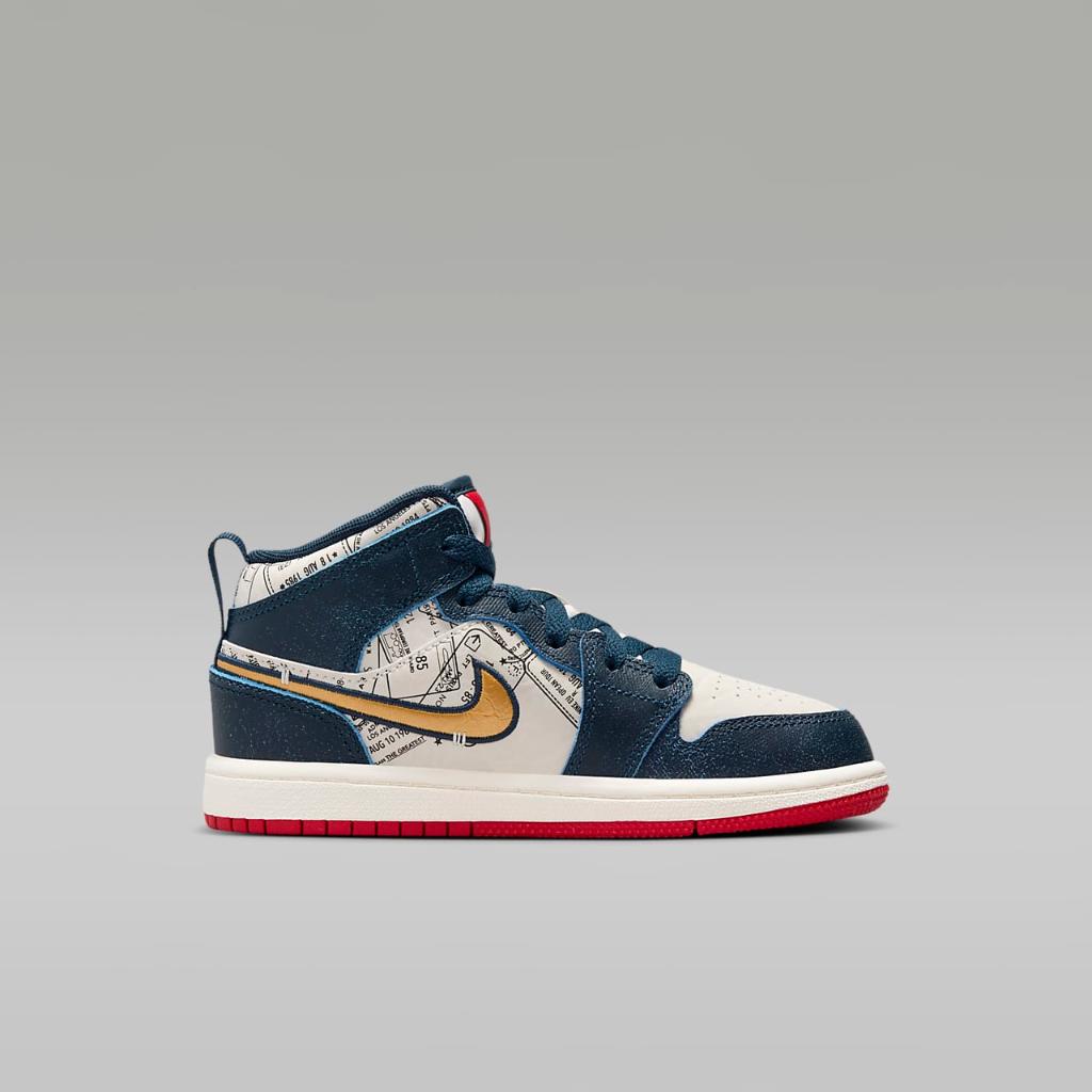 Jordan 1 Mid SE Little Kids&#039; Shoes FN1352-400