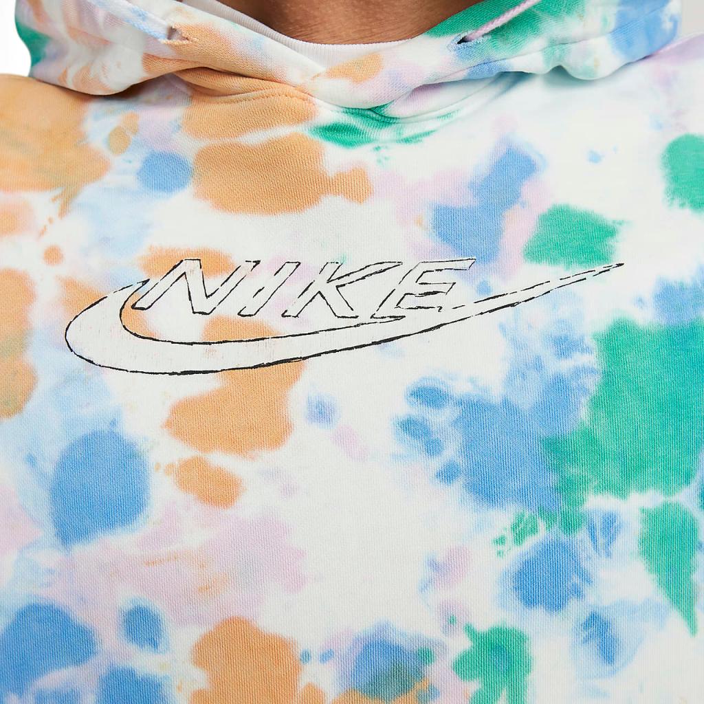 Nike Sportswear Club Fleece Men&#039;s Ice-Dye Pullover Hoodie FN1455-406