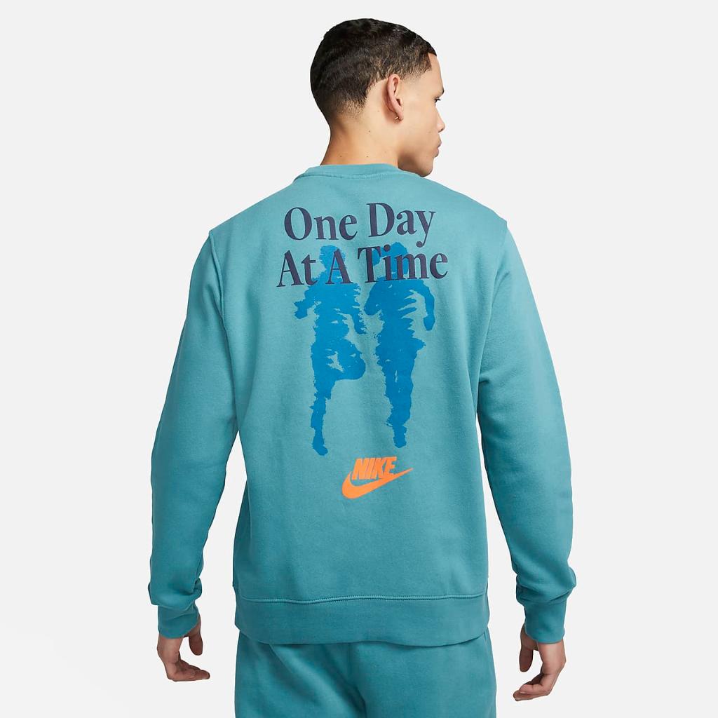 Nike Sportswear Club Fleece Men&#039;s Crew-Neck Sweatshirt FN1486-379