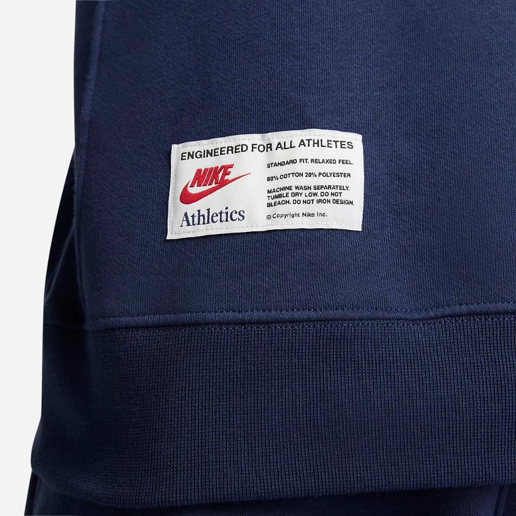 Nike Sportswear Club Fleece Men&#039;s Crew-Neck Sweatshirt FN1486-410