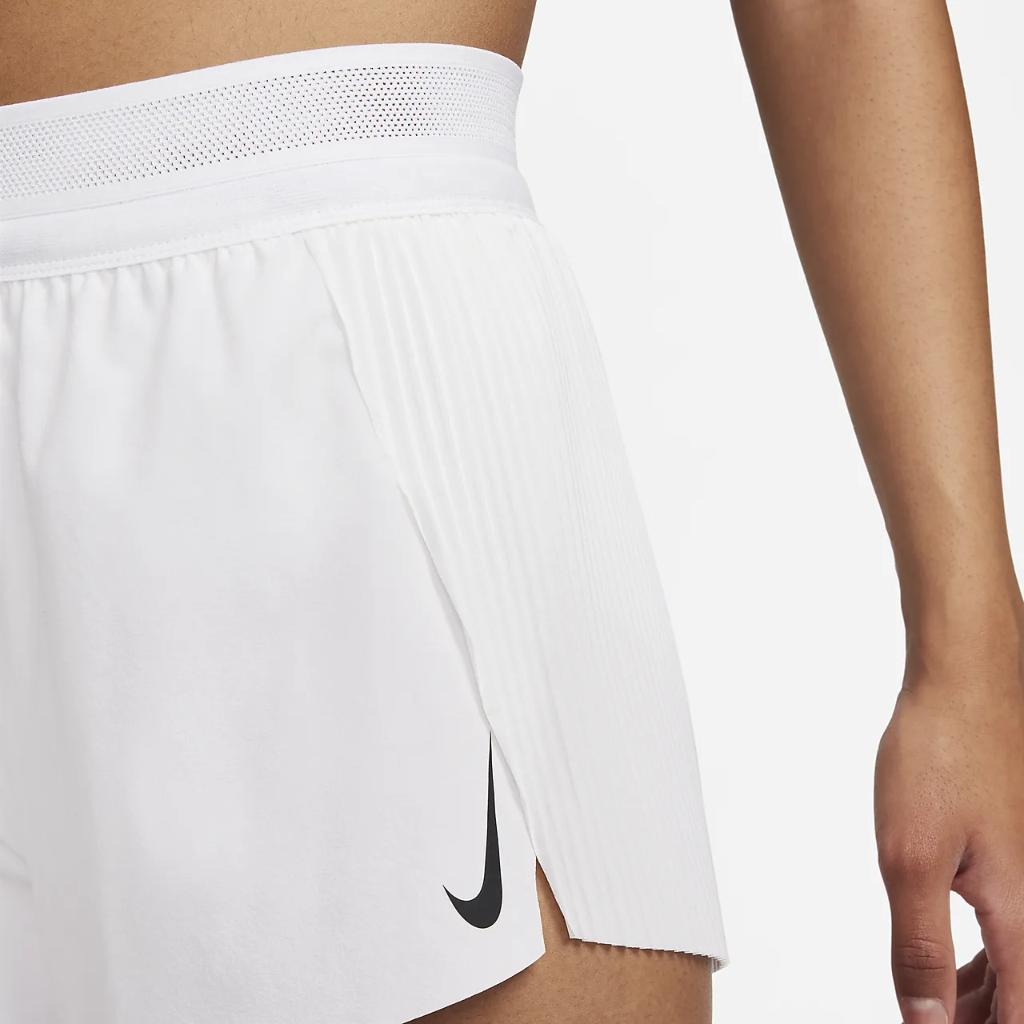 Nike AeroSwift Women&#039;s Dri-FIT ADV Mid-Rise Brief-Lined 3&quot; Running Shorts FN2328-100