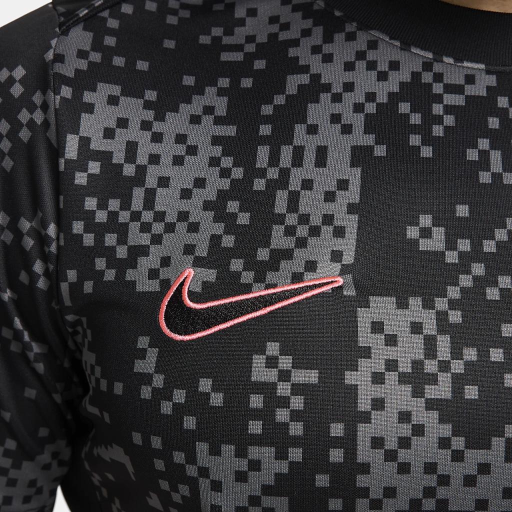Nike Academy Pro Men&#039;s Dri-FIT Soccer Short-Sleeve Graphic Top FN2411-069