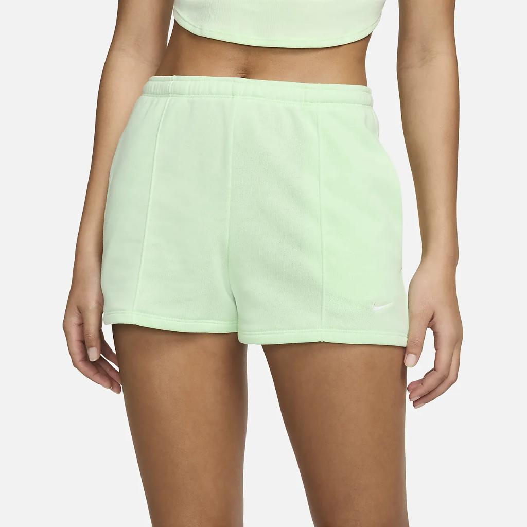 Nike Sportswear Chill Terry Women&#039;s High-Waisted Slim 2&quot; French Terry Shorts FN2455-376