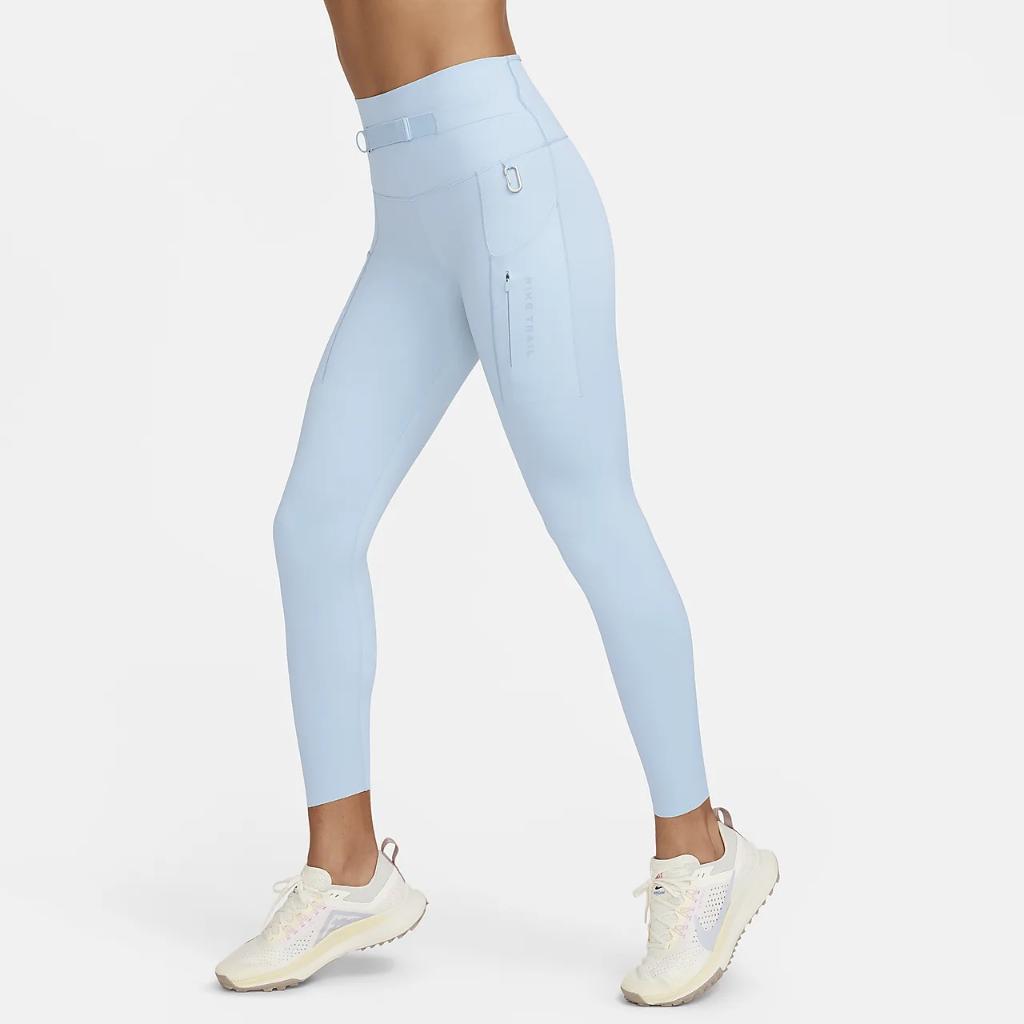Nike Trail Go Women&#039;s Firm-Support High-Waisted 7/8 Leggings with Pockets FN2664-440
